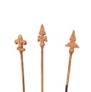 Deko-Impression Gartenstecker 3er-Set Rankhilfe Eisen Rost Bild 2