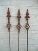 Deko-Impression Gartenstecker 3er Set Eisen Rost Bild 4