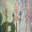 Deko-Impression Gartenstecker 3er Set Eisen Rost Bild 5