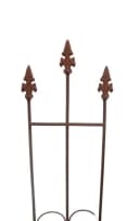 Deko-Impression Rankgitter Schmal Eisen Rost 97 cm Bild 2