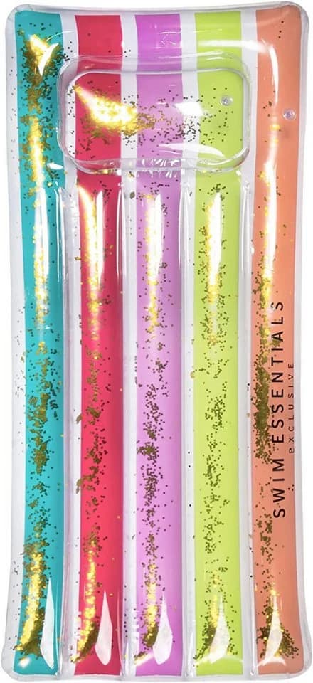 Swim Essentials Luftmatratze Luxury Regenbogen 177 x 67 cm - Bild 2