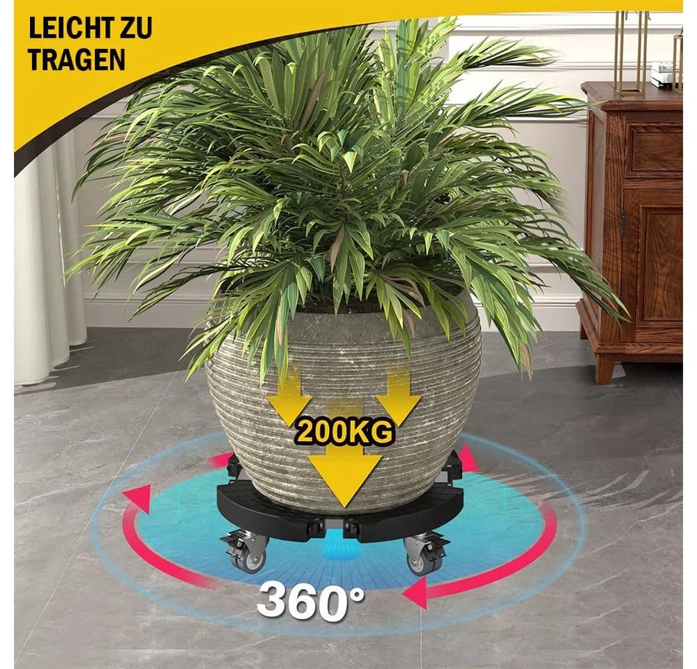 TUWENA Pflanzenroller 200kg Tragkraft - Bild 4