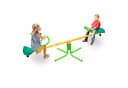 FANNOU Gartenwippe 2-Sitzer drehbar Edelstahl Gelb-Grün Bild 2