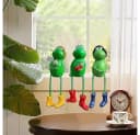 TUWENA Gartenfigur 3 Stück Frosch Tiere Garten Statuen Deko Bild 5