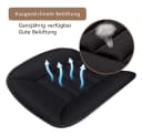TUWENA Auto Sitzkissen Ergonomisch Orthopädisch Schwarz Bild 5