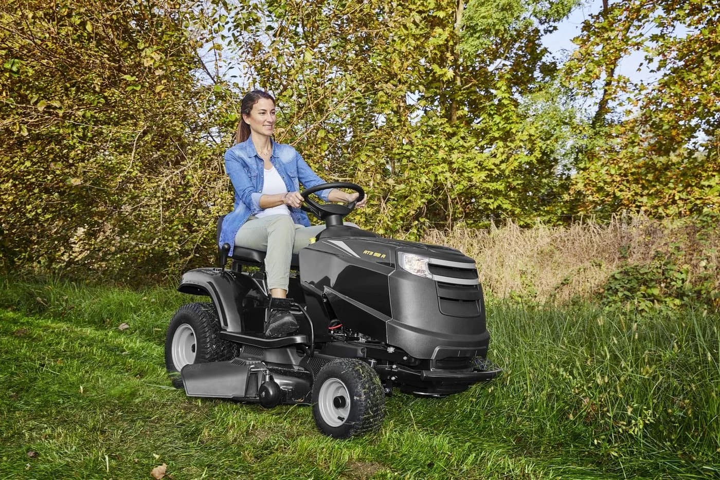 ALPINA-GARDEN Rasentraktor AT3 98 A Seitenauswurf 98 cm