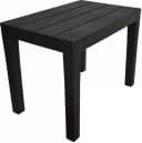 Progarden Gartentisch Kunststoff Schwarz UV-Beständig Wetterfest Bild 4