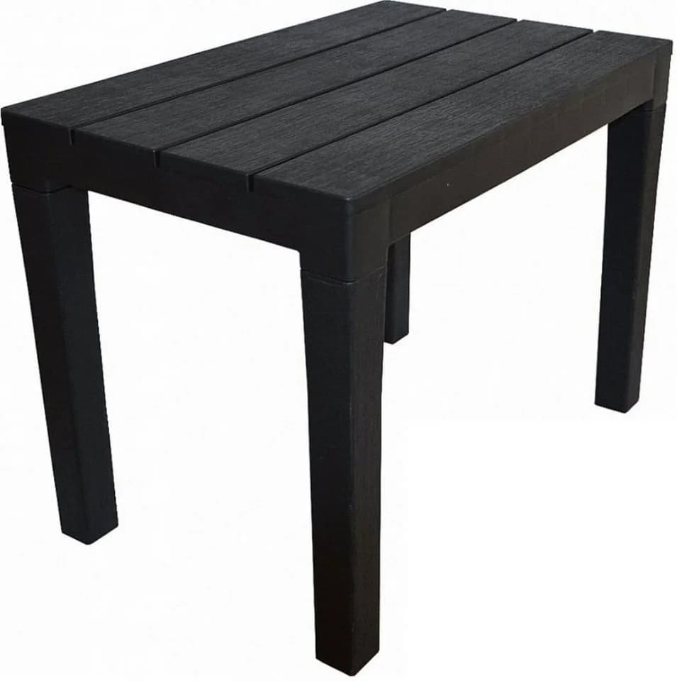 Progarden Gartentisch Kunststoff Schwarz UV-Beständig Wetterfest - Bild 4