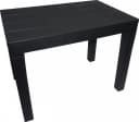 Progarden Gartentisch Kunststoff Schwarz UV-Beständig Wetterfest Bild 5