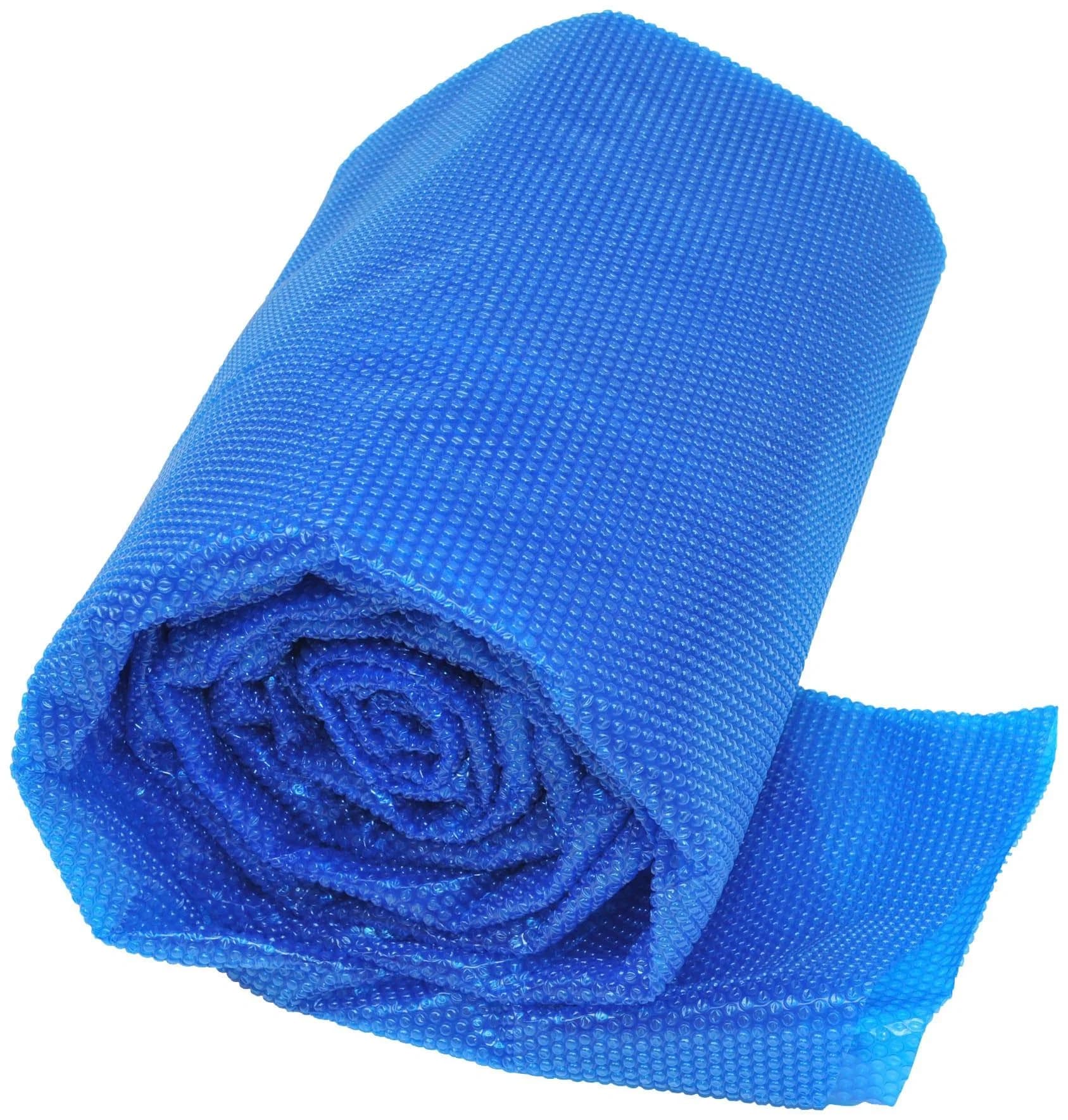 Solarabdeckplane GRE Blau Polyethylen Sommerabdeckung für Pool