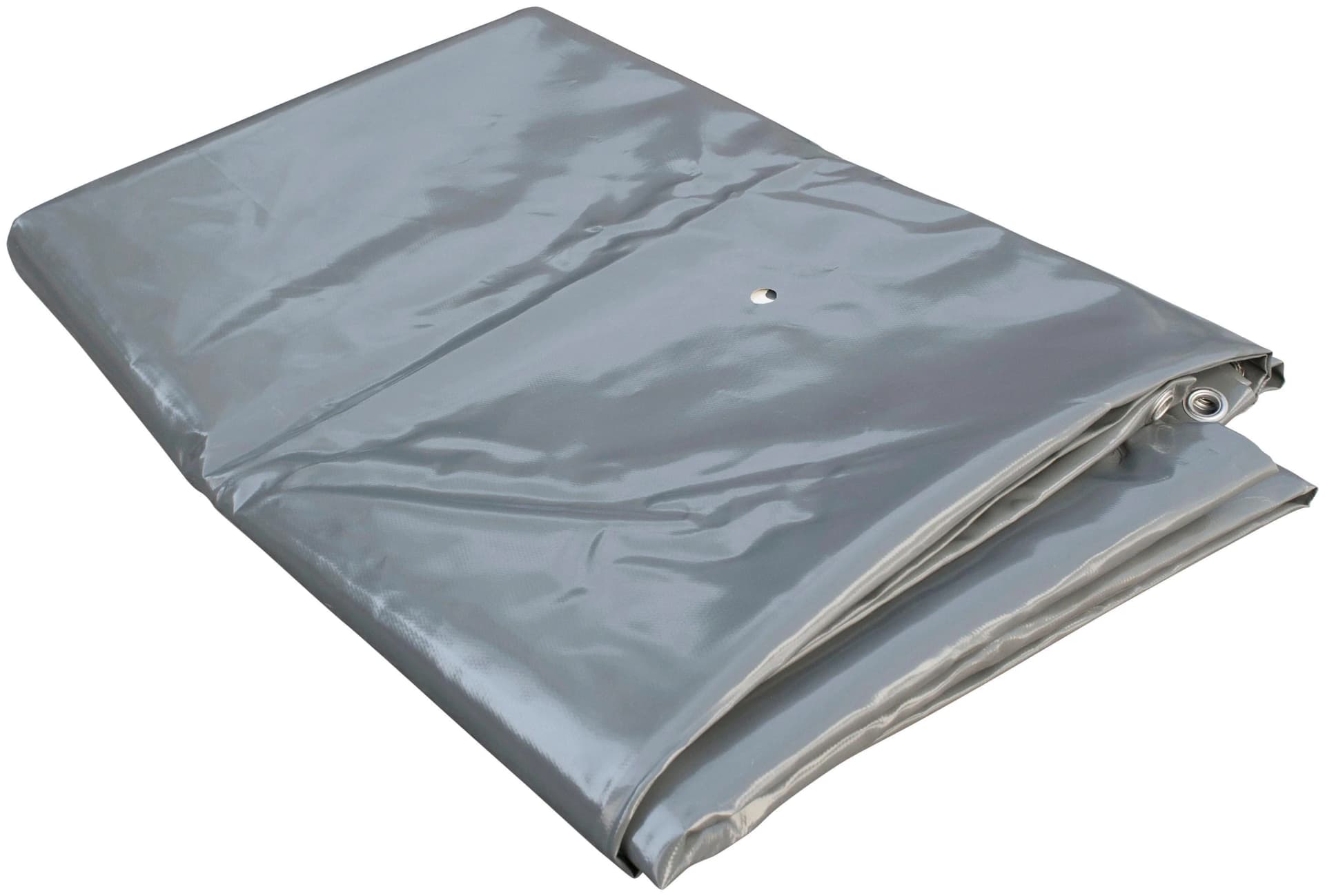 Pool-Abdeckplane GRE Grau PVC Winterabdeckung