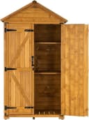 MCombo Gartenschrank mit Satteldach und 3 Ebenen Bild 1