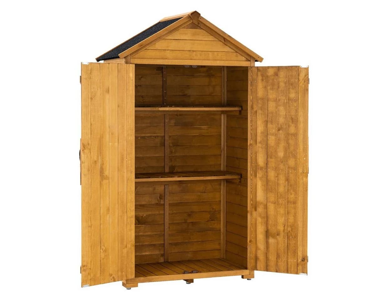 MCombo Gartenschrank mit Satteldach und 3 Ebenen - Bild 3