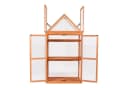 MCombo Anlehngewächshaus 3 Ebenen Tannenholz Polycarbonat Bild 1
