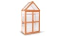 MCombo Anlehngewächshaus 3 Ebenen Tannenholz Polycarbonat Bild 2