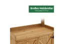 MCombo Pflanztisch aus massivem Tannenholz mit Stauraum Bild 3