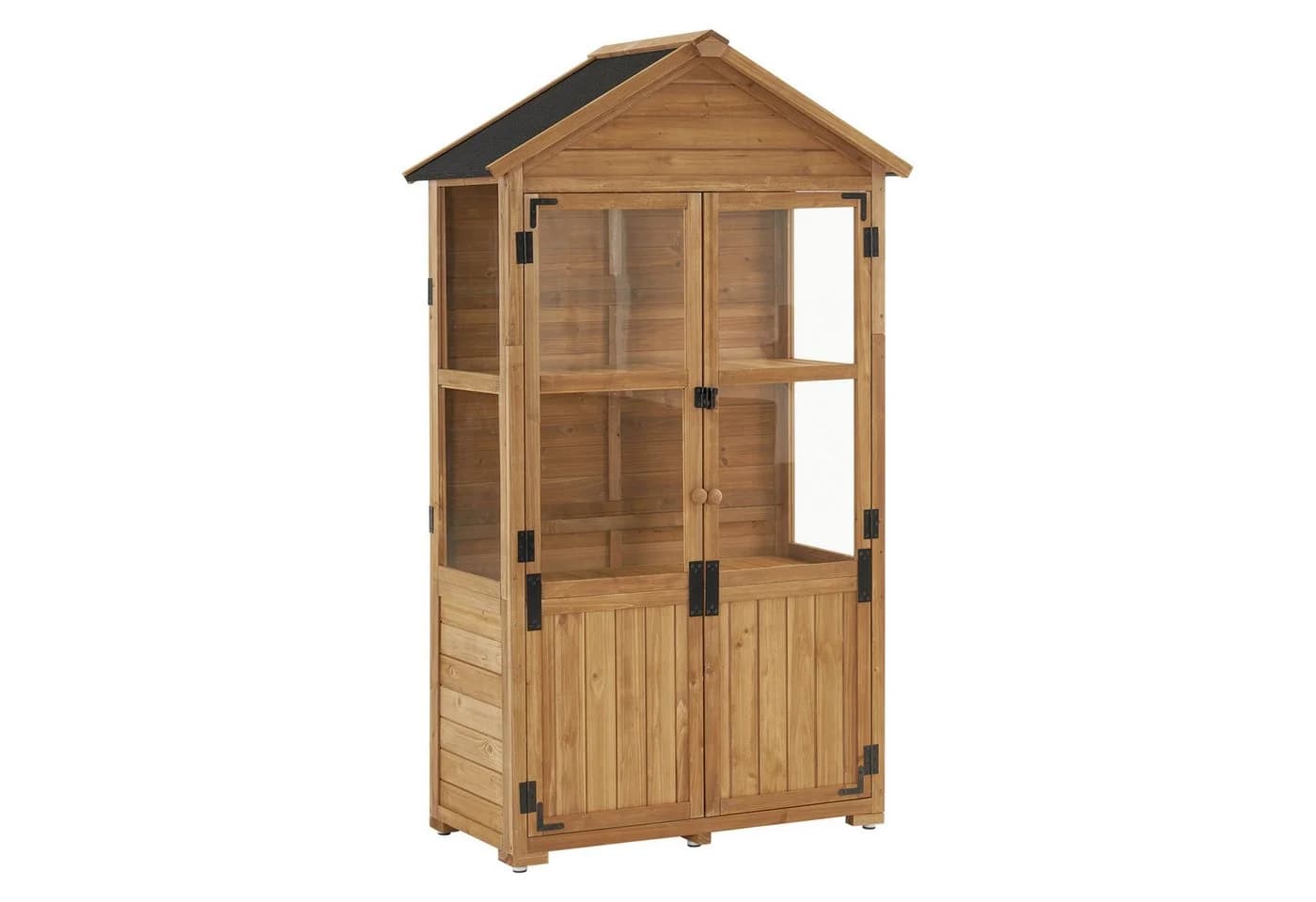 MCombo Gartenschrank Gerätehaus Wetterfest Anthrazit - Bild 2
