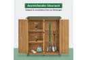 MCombo Gartenschrank Gerätehaus M Holz Wetterfest Bild 5
