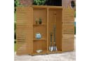 MCombo Gartenschrank Holz Wetterfest 127x59x168 cm Bild 1