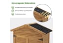 MCombo Gartenschrank Gartenhaus Outdoor Holz Bild 5
