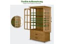 MCombo Gartenschrank aus Tannenholz mit Asphaltdach Bild 4