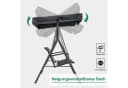 MCombo Hollywoodschaukel 3-Sitzer Grau mit Sonnendach Bild 4