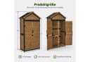 MCombo Gartenschrank Gartenhaus Outdoor Holz 45x90x165 cm Bild 1