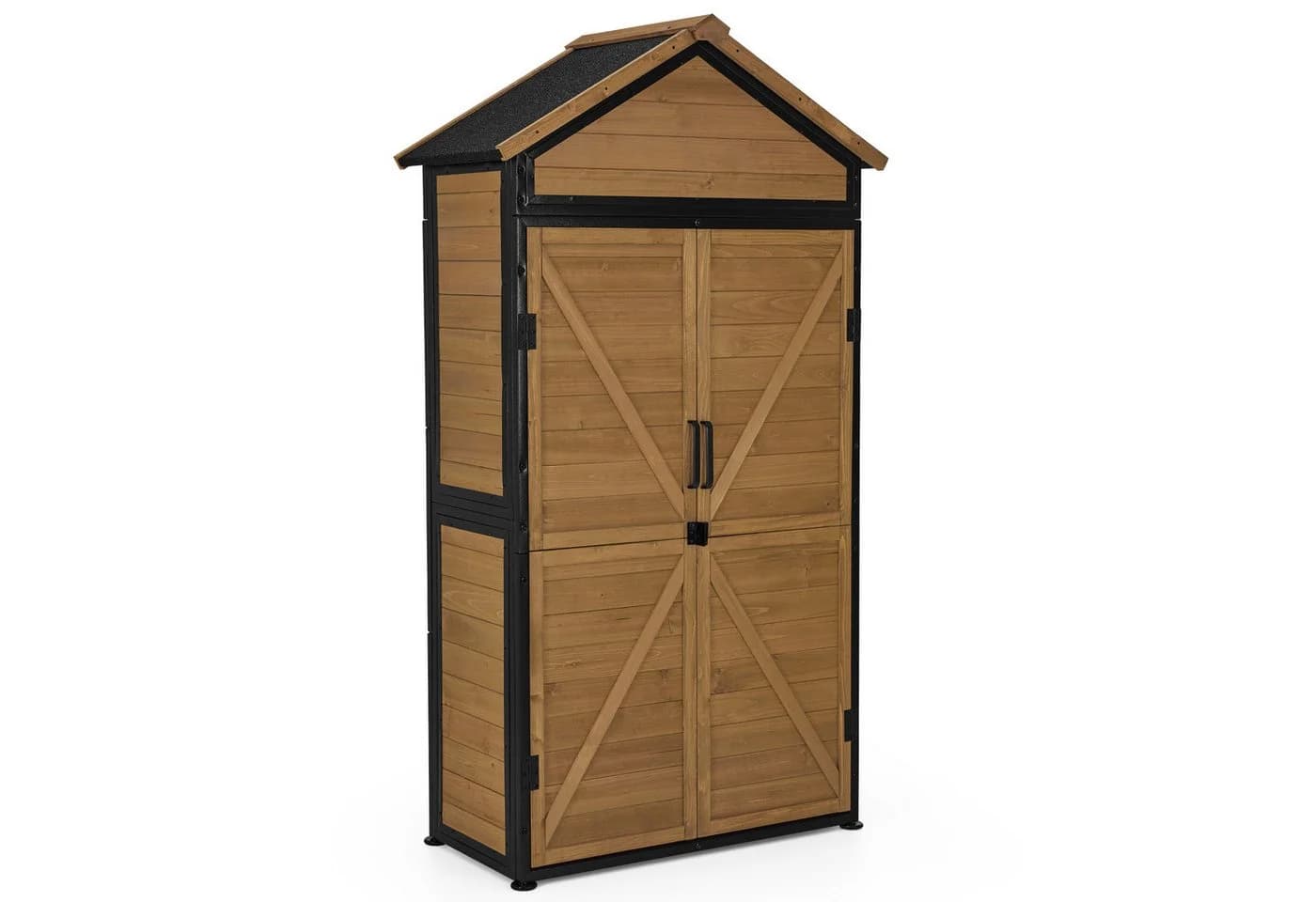 MCombo Gartenschrank Gartenhaus Outdoor Holz 45x90x165 cm - Bild 2