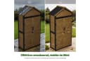 MCombo Gartenschrank Gartenhaus Outdoor Holz 45x90x165 cm Bild 4