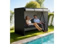 MCombo Abdeckung Hollywoodschaukel 4001/4002 Schwarz Wasserdicht Bild 1