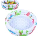 Blusmart Aufblasbares Planschbecken Kinderpool Bunt Anti-Leck Bild 1