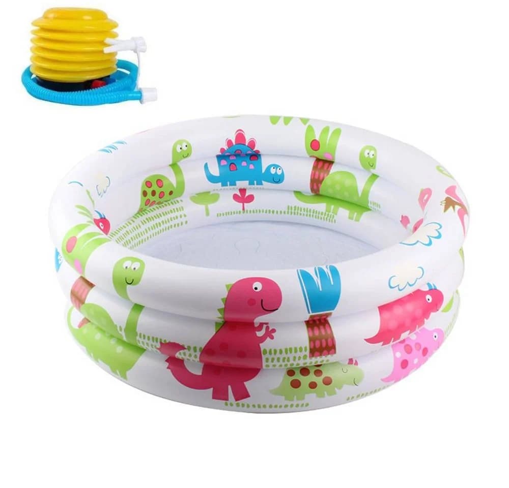 Blusmart Aufblasbares Planschbecken Kinderpool Bunt Anti-Leck - Bild 2