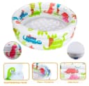 Blusmart Aufblasbares Planschbecken Kinderpool Bunt Anti-Leck Bild 3