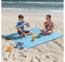 Blusmart Picknickdecke Tragbar Faltbar Wasserdicht Stranddecke Rosenrot Bild 4