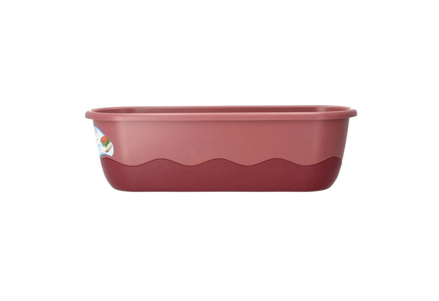 PLASTIA Mareta Balkonkasten 60 cm Rosa Weinrot mit Erdbewässerung - Bild 2