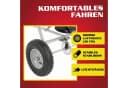 Hecht Streuwagen 256 mit Grobsieb und Abdeckhaube bis 3,5 m Streubreite, 60 l Füllmenge, Ergonomisch, Universal Bild 5