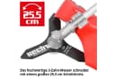 Hecht Benzin-Freischneider 3,1 PS Auftipp-Automatik 25,5 cm Messer 42 cm Faden Bild 1