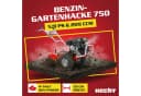 Hecht Benzinmotorhacke 750 Gartenfräse 50 cm Arbeitsbreite Stahlgehäuse Bild 1