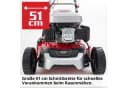 HECHT Benzin-Rasenmäher 51cm Elektrostart 4Gang 5in1 Bild 3