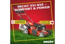 Hecht Benzinrasenmäher 551 SXE mit Radantrieb, 51 cm Schnittbreite, 5,5 PS, 5-in-1, 65L Fangkorb, Mulchkit Bild 1
