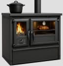 TRGO Gartenkamin Outdoor-Küchenofen Außenherd Holzherd Modell Forno Schwarz 6 kW Bild 2