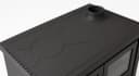 TRGO Gartenkamin Outdoor-Küchenofen Außenherd Holzherd Modell Forno Schwarz 6 kW Bild 5
