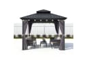 PURPLE LEAF Pavillon LED-Lichterkette Gartenpavillon Wasserdicht UV-beständig Bild 2