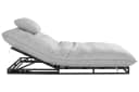 Hartman Gartenliege Emma Schwarz Aluminium Sunbrella Bild 3