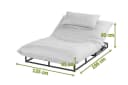 Hartman Gartenliege Emma Schwarz Aluminium Sunbrella Bild 5