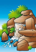 Ubbink Wasserfall Niagara 60 LED Edelstahl Set mit LED-Beleuchtung Bild 4