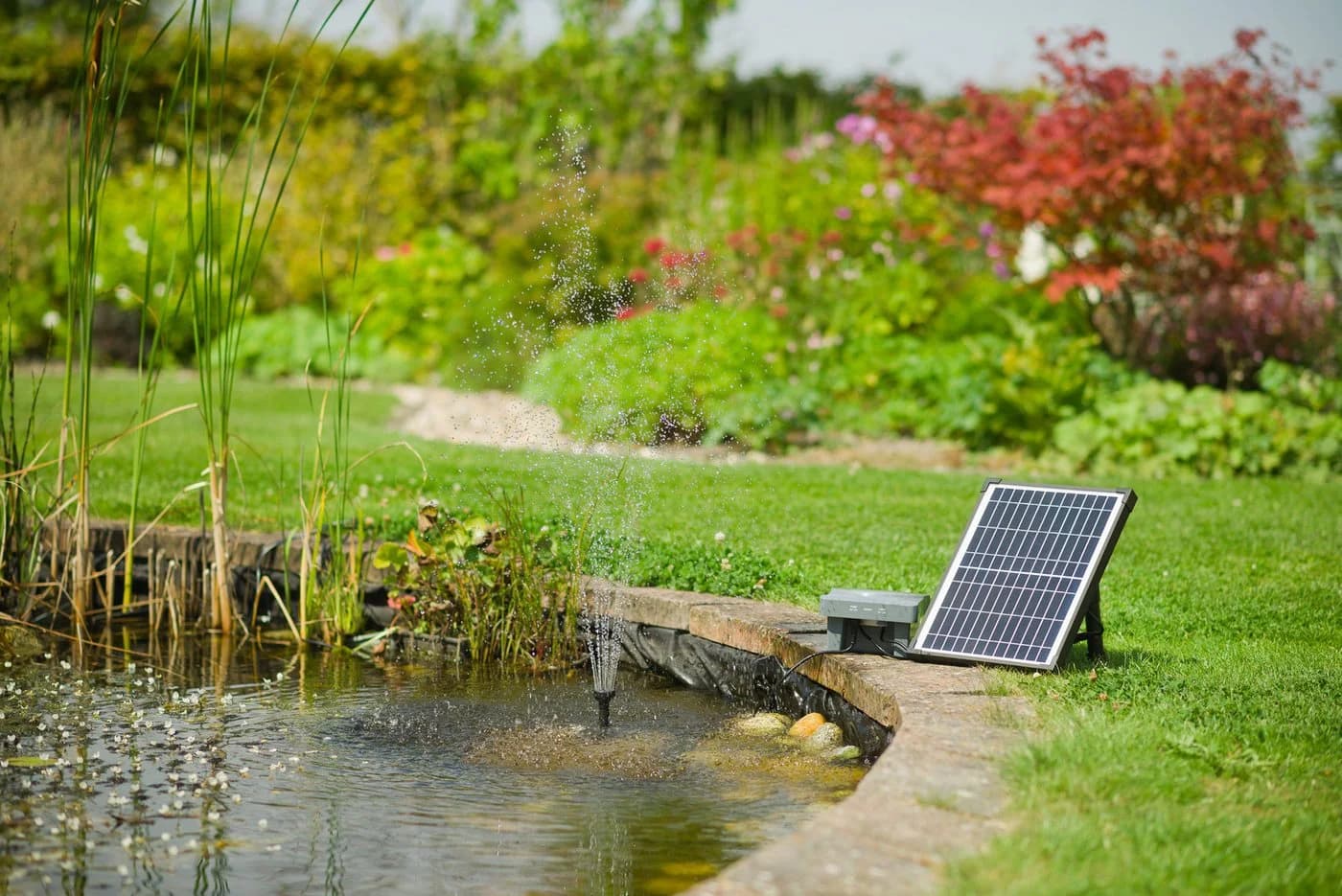 Springbrunnenpumpe UBBINK SolarMax 600 Accu - Solar Hybrid - Bild 3