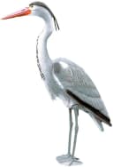 Ubbink Teichfigur Reiher Grau-Weiß Kunststoff Bild 2