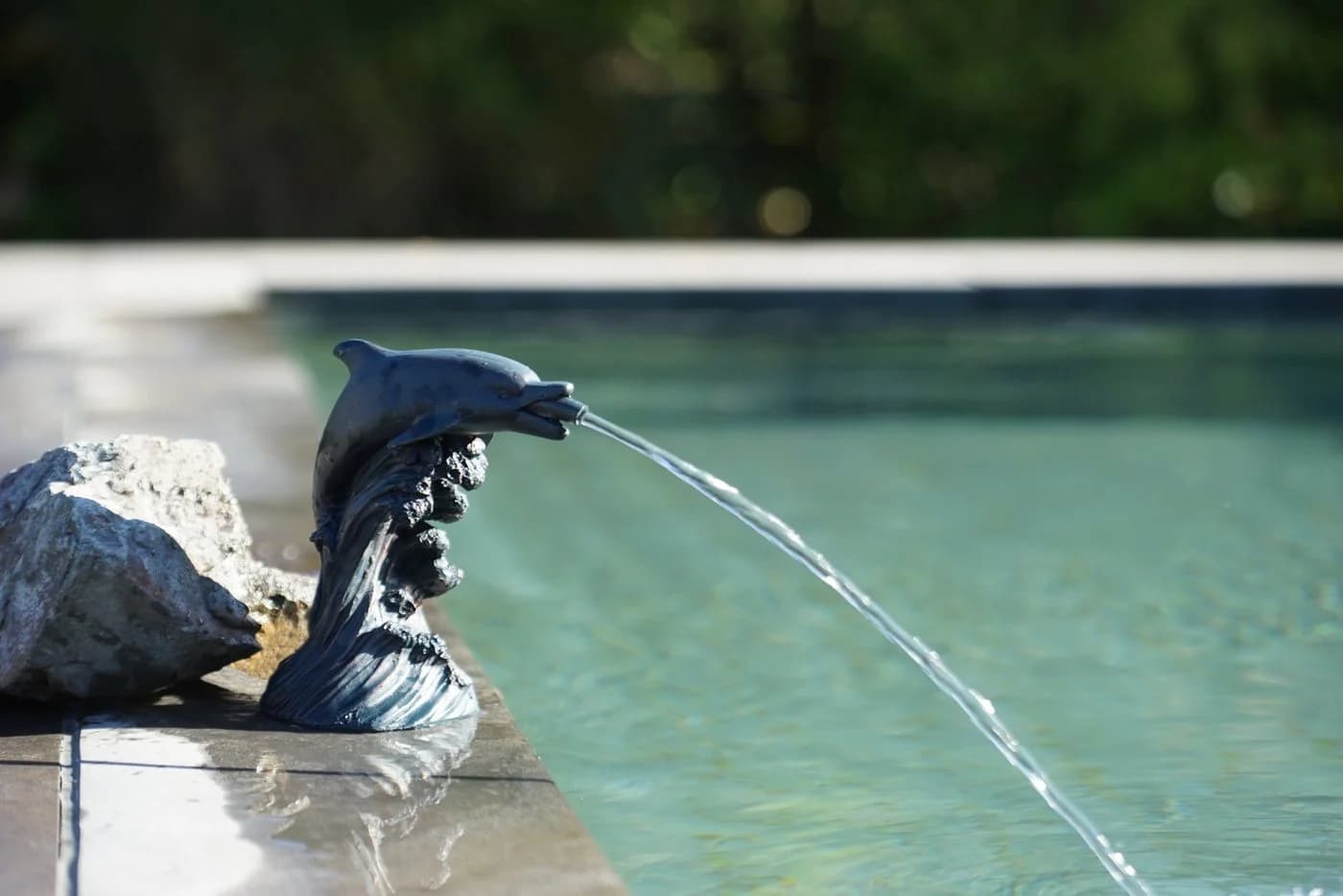Ubbink Wasserspiel Delfin I Polyresin Teichdekoration - Bild 3