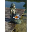 Ubbink Teichfigur Wasserspiel Meerjungfrau Oslo Set Bronzeoptik Bild 1